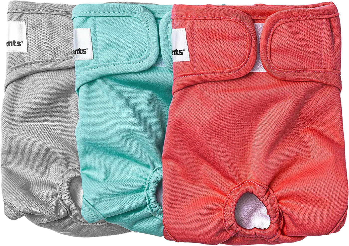 Pet Washable Dog Diapers (3pack) of Durable Doggie Diapers, Premium Female Dog Diapers